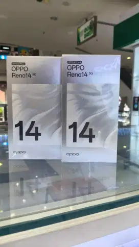 Oppo Reno 14 new garansi resmi kredit ranpa dp