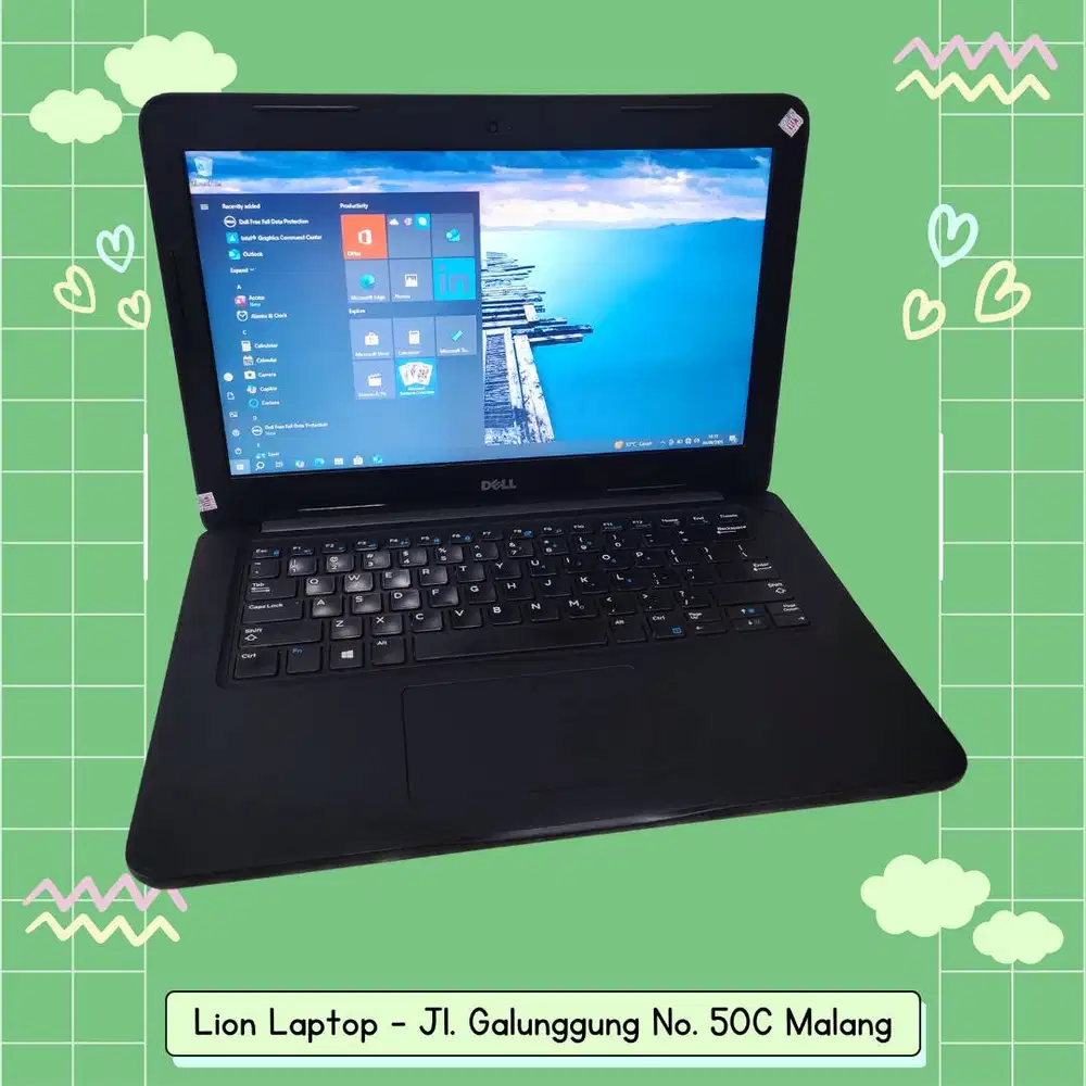 RAM 8GB Core i5 gen 7 murah Dell Latitude 3380 [29|08]