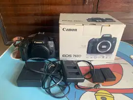 Canon 760D BO lengkap