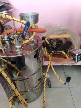 Mesin uap strika laundry 10L