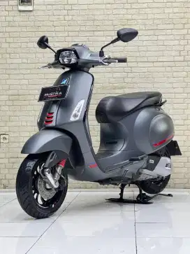 ODO 10RB‼️ Vespa Sprint S150 ABS Pmk 2024 Matte Grey Mustika Motoshop