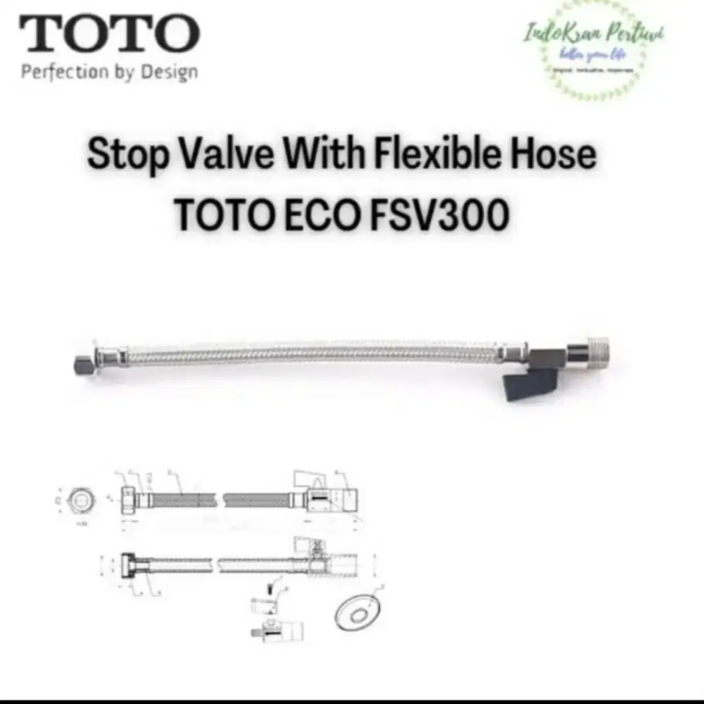 Stop Valve Toto Original FSV 300
