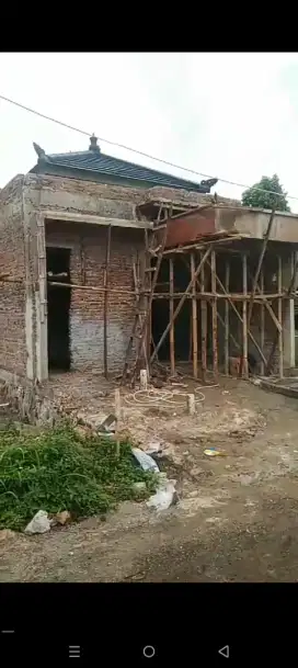 Rumah murah bata merah 2 kamar