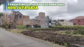 Tanah Murah 2 Menit ke UMM Lokasi Pinggir Jalan