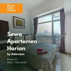 Menyewakan apartemen harian Treepark Serpong BSD City termurah
