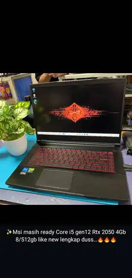 Laptop gaming msi