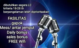 Dibutuhkan segera PL/LC karaoke