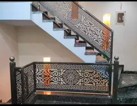 railing laser cutting design