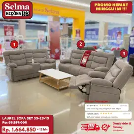 SOFA SET RECLINER TERMURAH