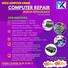SERVIS N INSTALL ULANG KOMPUTER MURAH PANGGILAN