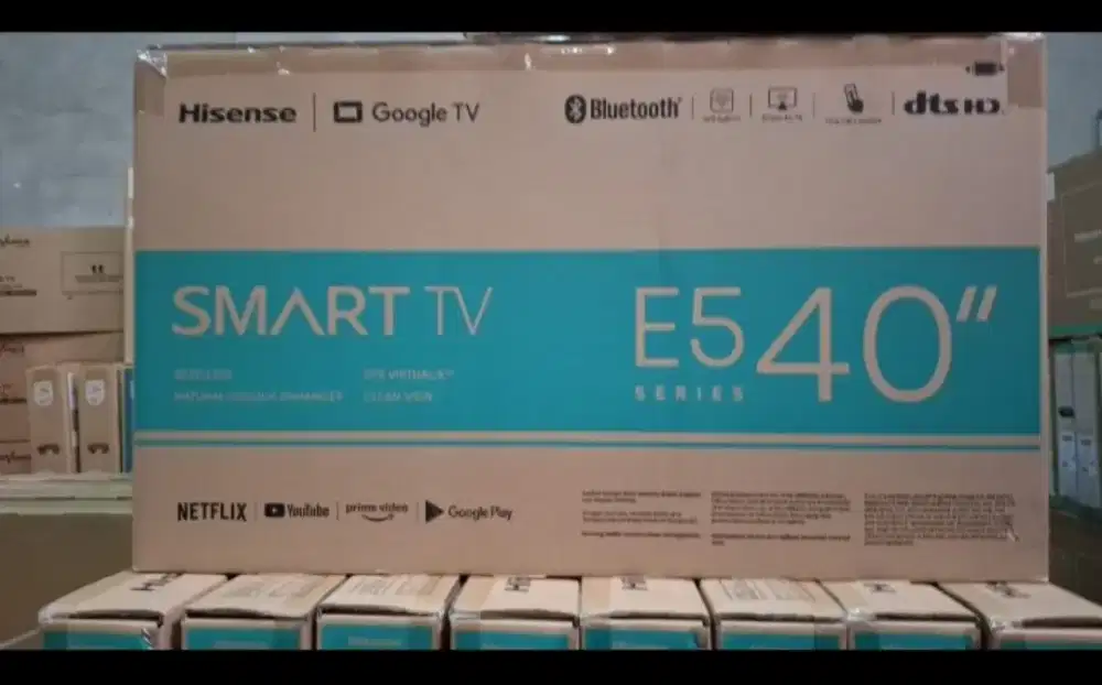 Tv hisense 32 40 inc baru segel +pasang bracket