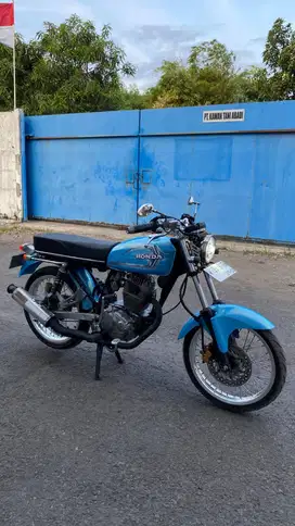 HONDA CB 100 E ASLI BIRU TH 1973