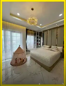 RUMAH SEMIF URNISHED UK 5X15M KOMP KAVLING POLRI JELAMBAR