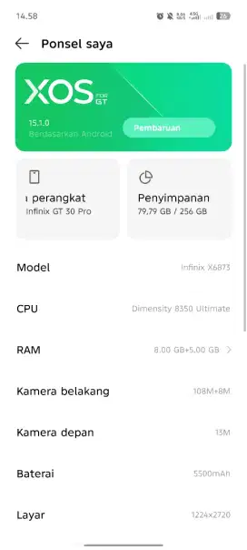 INFINIX GT 30 PRO