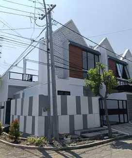 Dijual rumah baru gading pantai model Scandinavian, baru gress