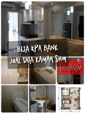 Jual 2BR furnished SHM tower Edelweiss apartment Bassura City