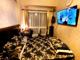 Jual Apartemen Scientia Full furnish baru dilantai bawah dekat lift