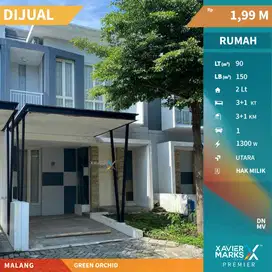 Rumah Siap Huni Di Green Orchid Residence Lowokwaru Malang(OLX475)