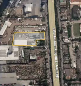 Sewa Tanah + Workshop + Kantor 8.500m² Cakung Cilincing