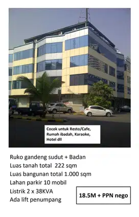 Dijual Ruko Gandeng 3 Kelapa Gading Jakarta Utara