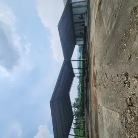 Dijual Tanah & Bangunan ex Pabrik Akses Container