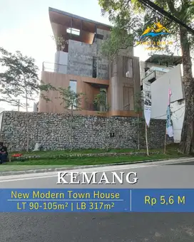 Rumah Baru Modern Townhouse di kemang