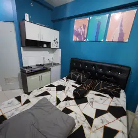 apartemen studio harian - transit ready + wifi