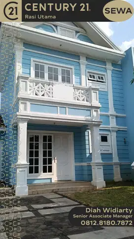 DISEWAKAN RUMAH 2 LANTAI DI KOTA WISATA CIBUBUR GUNUNG PUTRI BOGOR