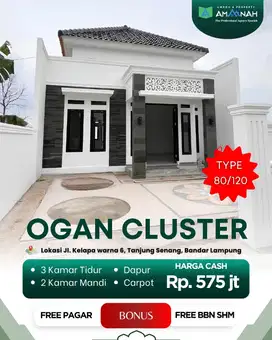RUMAH BARU DI TJ SENANG WAYKANDIS