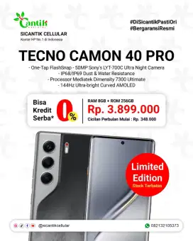 TECNO CAMON 40 PRO pakis
