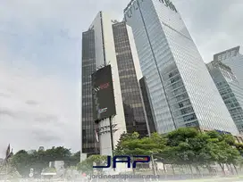 Sewa Kantor Wisma Bumiputera Luas 65 M2 Fitted Dekat Mrt Setiabudi
