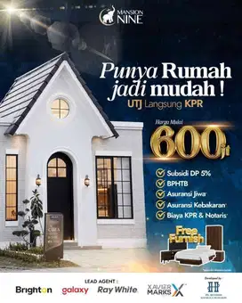 Mansion nine Surabaya 600JTan Free DP