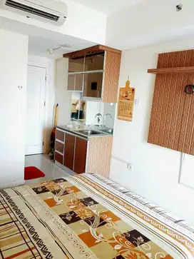 Apartemen Green Lake Sunter Studio furnish, hadap laut priok, utara