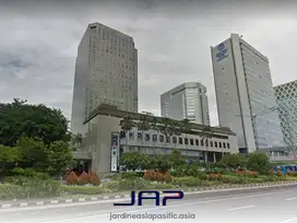 Sewa Kantor Menara Thamrin 85 M2 Partisi Dekat Mrt Bundaran Hi