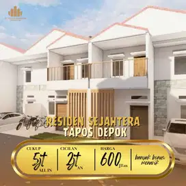 Rumah 2 Lantai di tapos depok