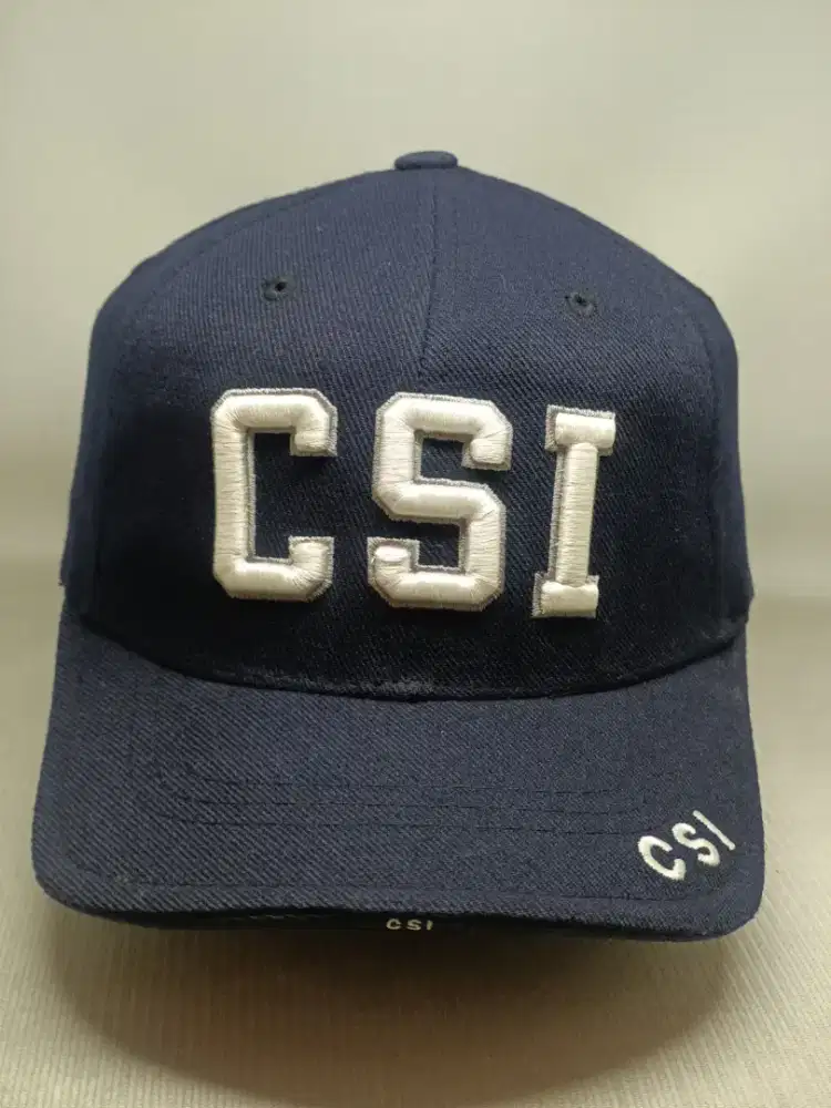 Bordir CSI Navy blue