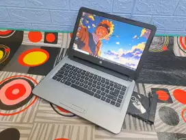 Laptop hp 24 slim ram 4 ssd 128 gb ngebut anti lemot