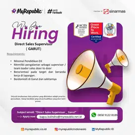 Di butuhkan Supervisor sales