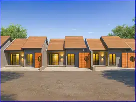 Panjatan, Rumah Jogja Model Japandi Type 65 Dekat Bandara YIA