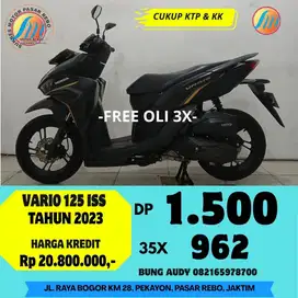 HONDA VARIO 125 ISS TAHUN 2023 SIAP PAKAI, BERGARANSI, FREE OLI