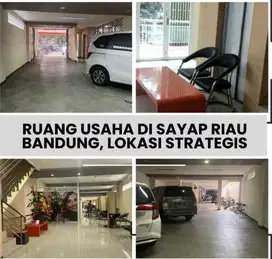 termurah  rumah usaha mainroad riau bandung