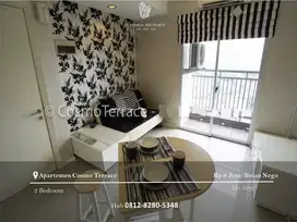 Disewakan Apartment Cosmo Terrace Middle Floor 2BR Furnished View CIty