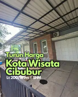 Dijual Cepat Rumah Boulevard Kota Wisata