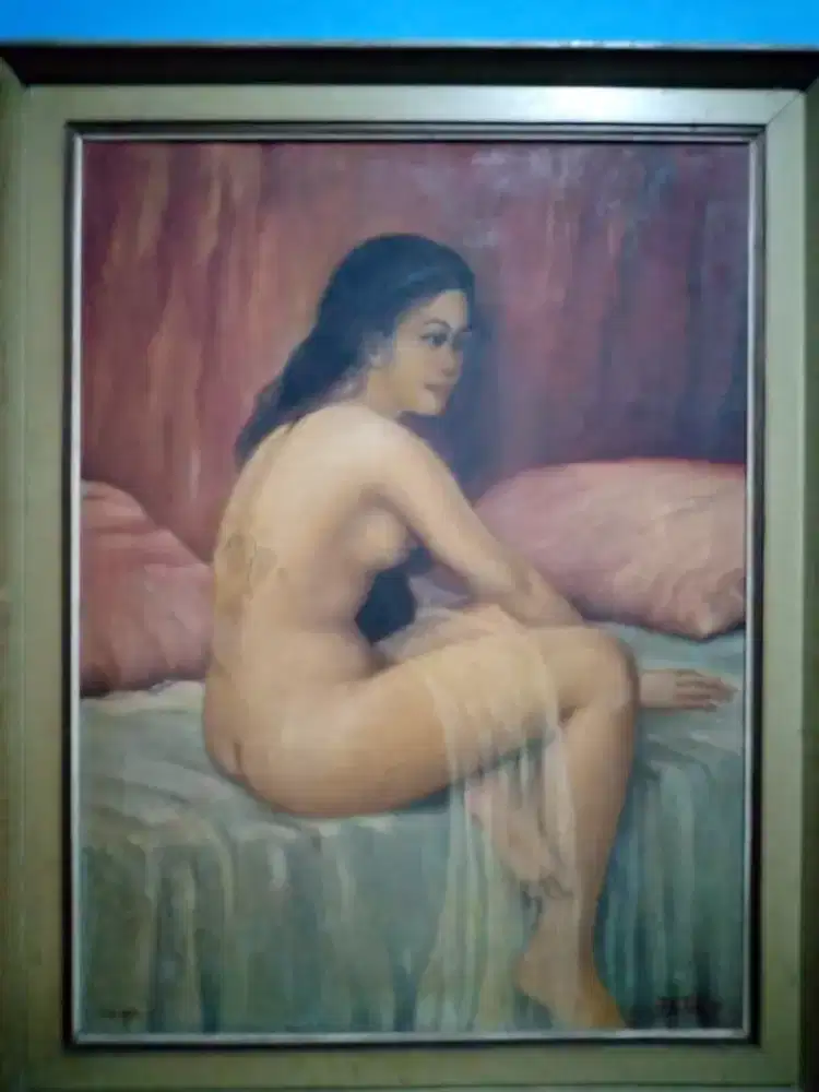 Lukisan karya JS Trisno 1968