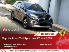 [ BERGARANSI ] Toyota Rush Trd Sportivo AT Hitam 2019 2020