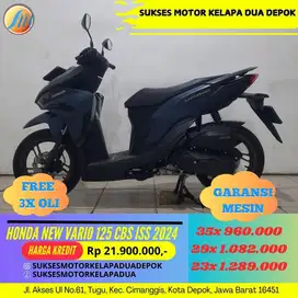 HONDA NEW VARIO 125 CBS ISS 2024 CASH/KREDIT SYARAT MUDAH KTP/KK