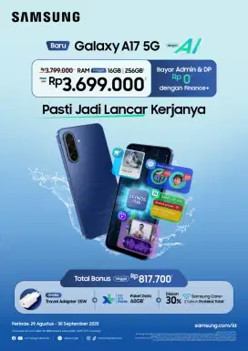 Sudah Ready, Samsung Galaxy A17 5G