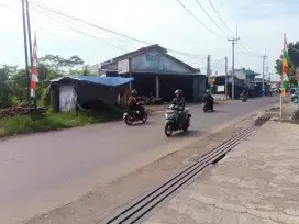 Jual Tanah strategis pinggir jalan raya provinsi cocok buat usaha