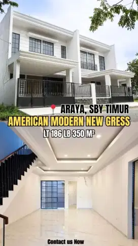 ‼️ *HOT LISTING*

*Rumah Baru Gress 2 lantai American MODERN*