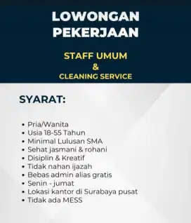 Lowongan kerja surabaya pusat